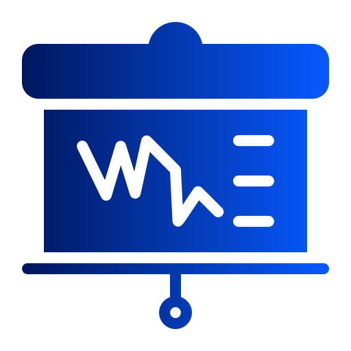 Icône tableau présenteur