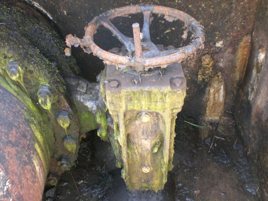 Inspection de barrage