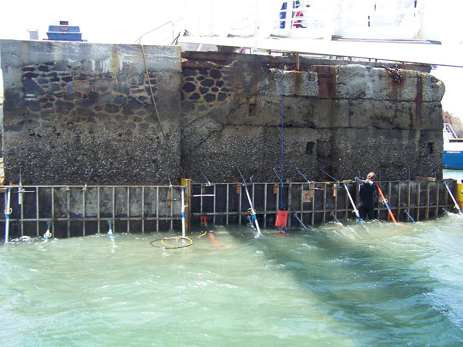 Conception et réalisation de quais