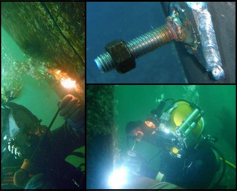 Travaux sousmarins par Tech Offshore, dans le sud de la France