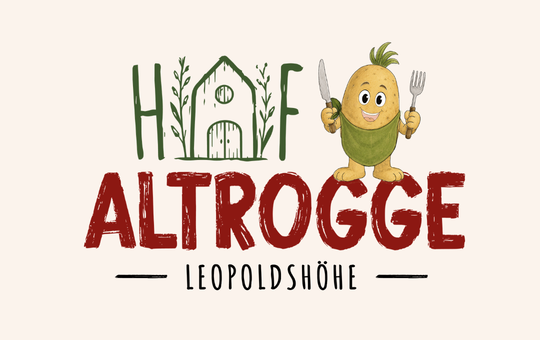 Logo vom Hof Altrogge in Leopoldshöhe.
