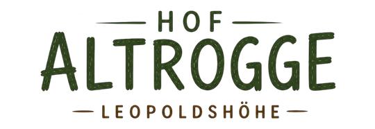 Schriftzug Hof Altrogge