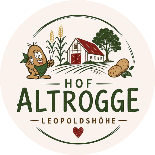 Logo vom Hof Altrogge in Leopoldshöhe.