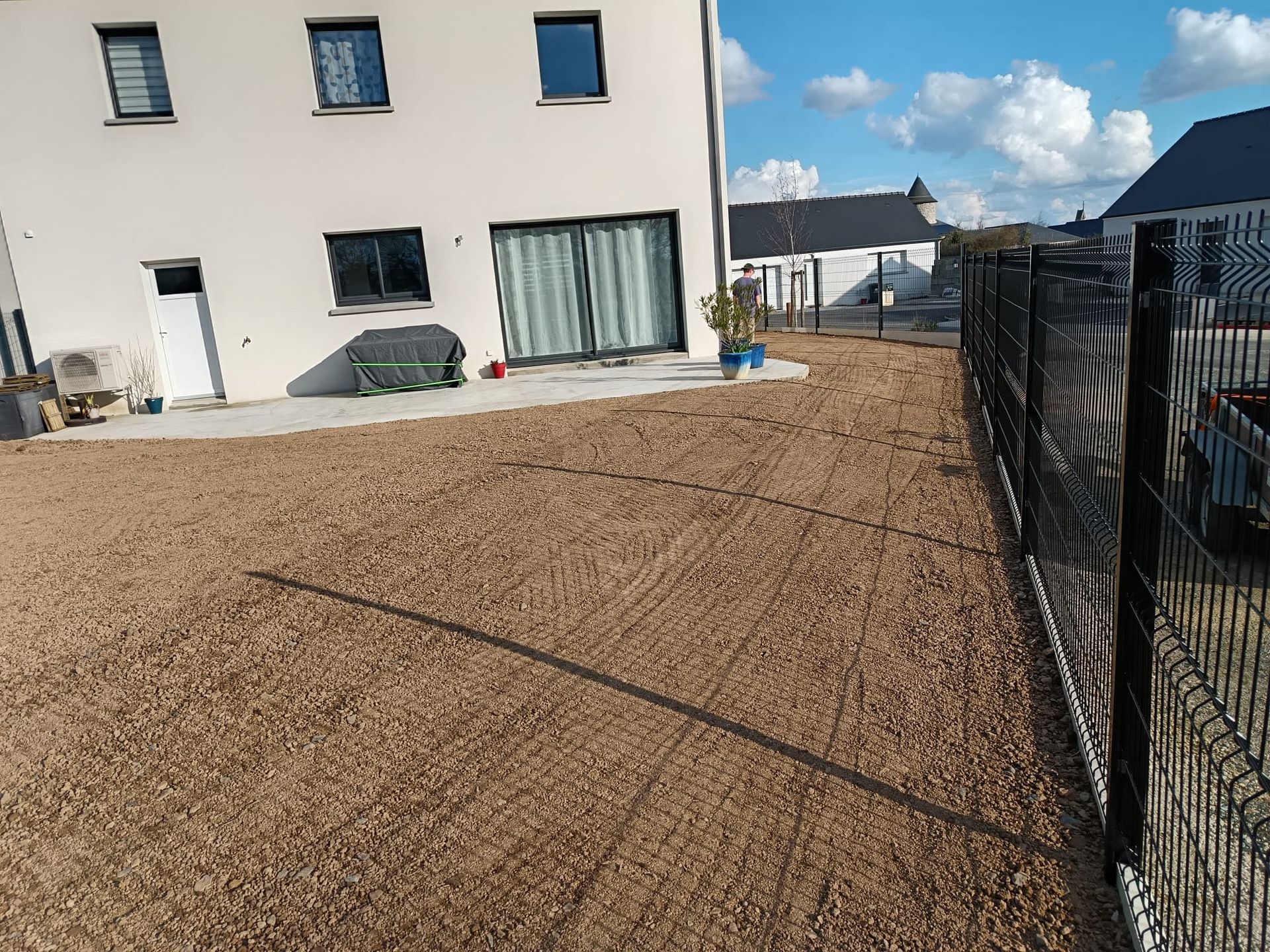 Aménagement d'un jardin pour un pavillon