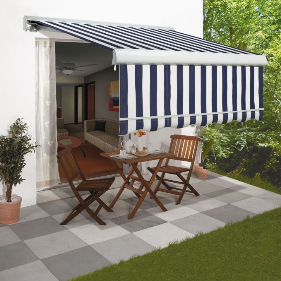 Gestreifte Markisen von Streit und Kriener GmbH