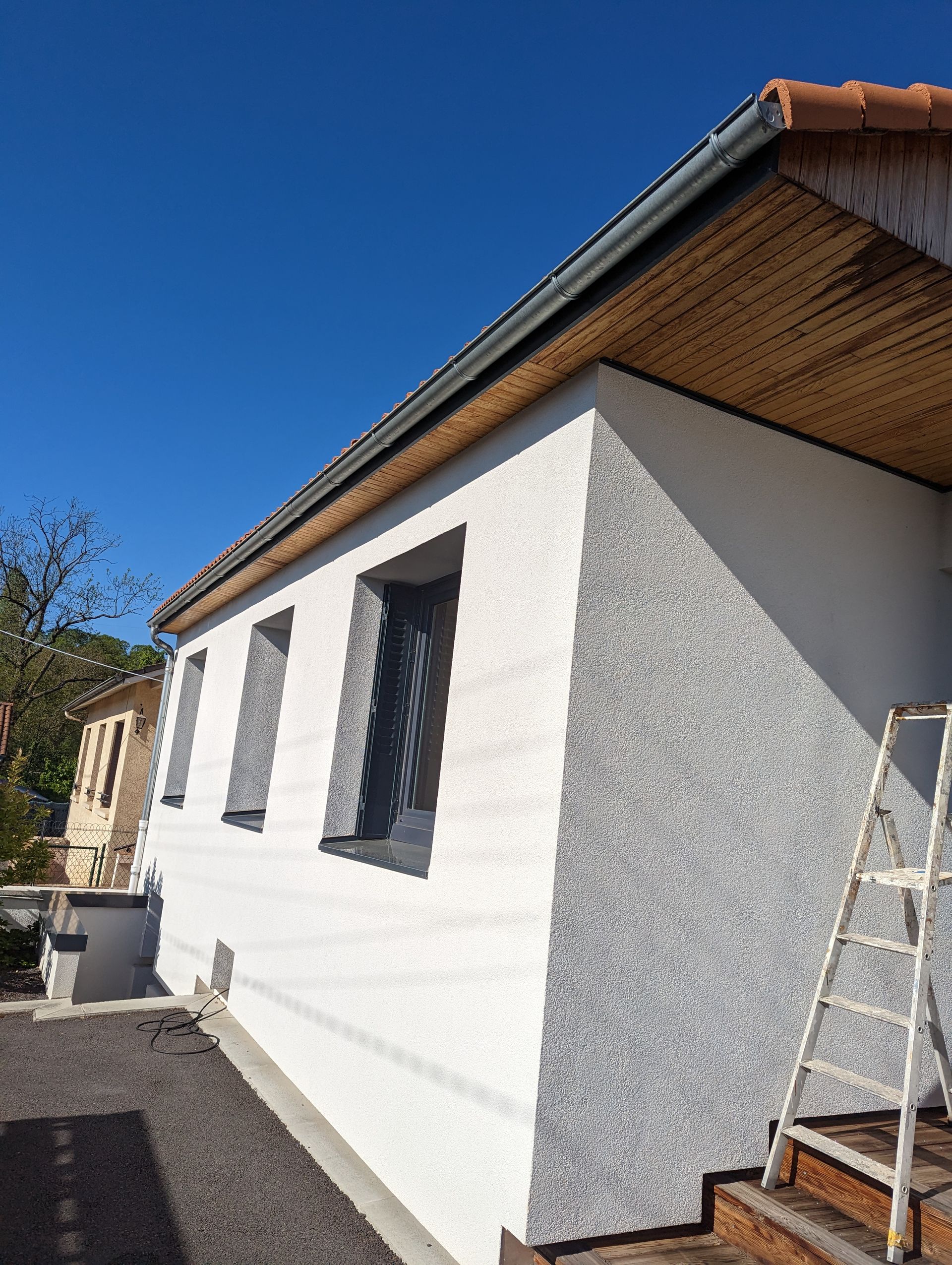 Suite du chantier de réfection de toiture