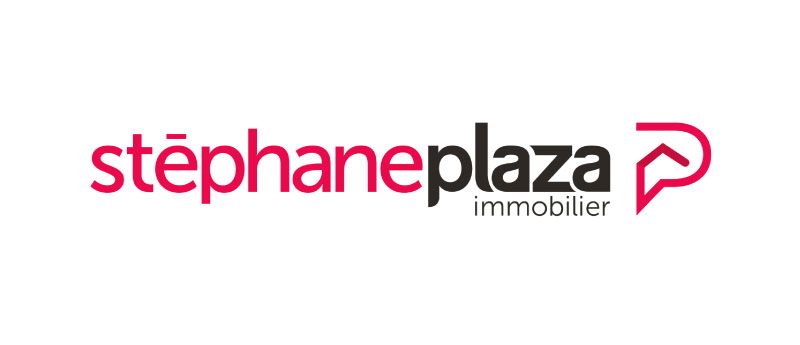 Logo Stéphane Plaza immobilier.