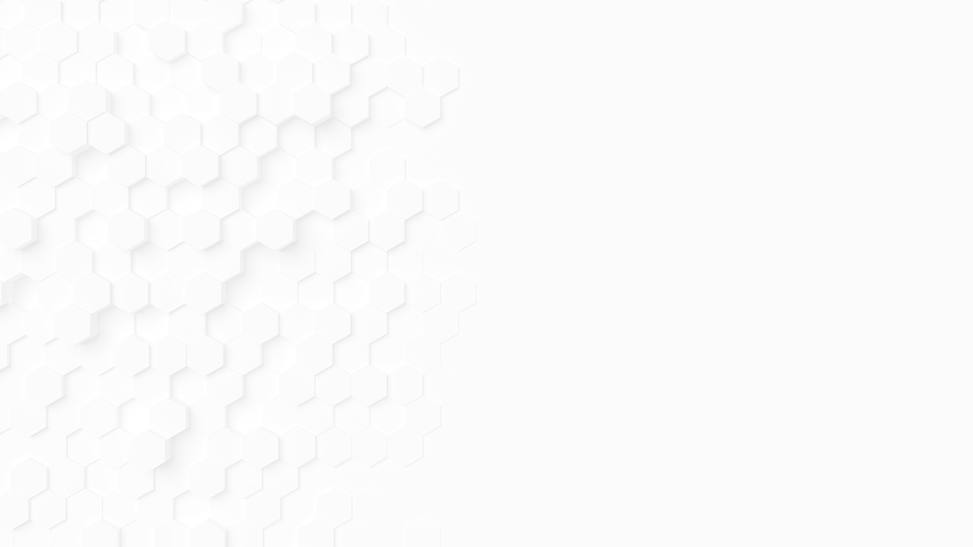Texture visuelle blanche avec des formes hexagonales et des ombres