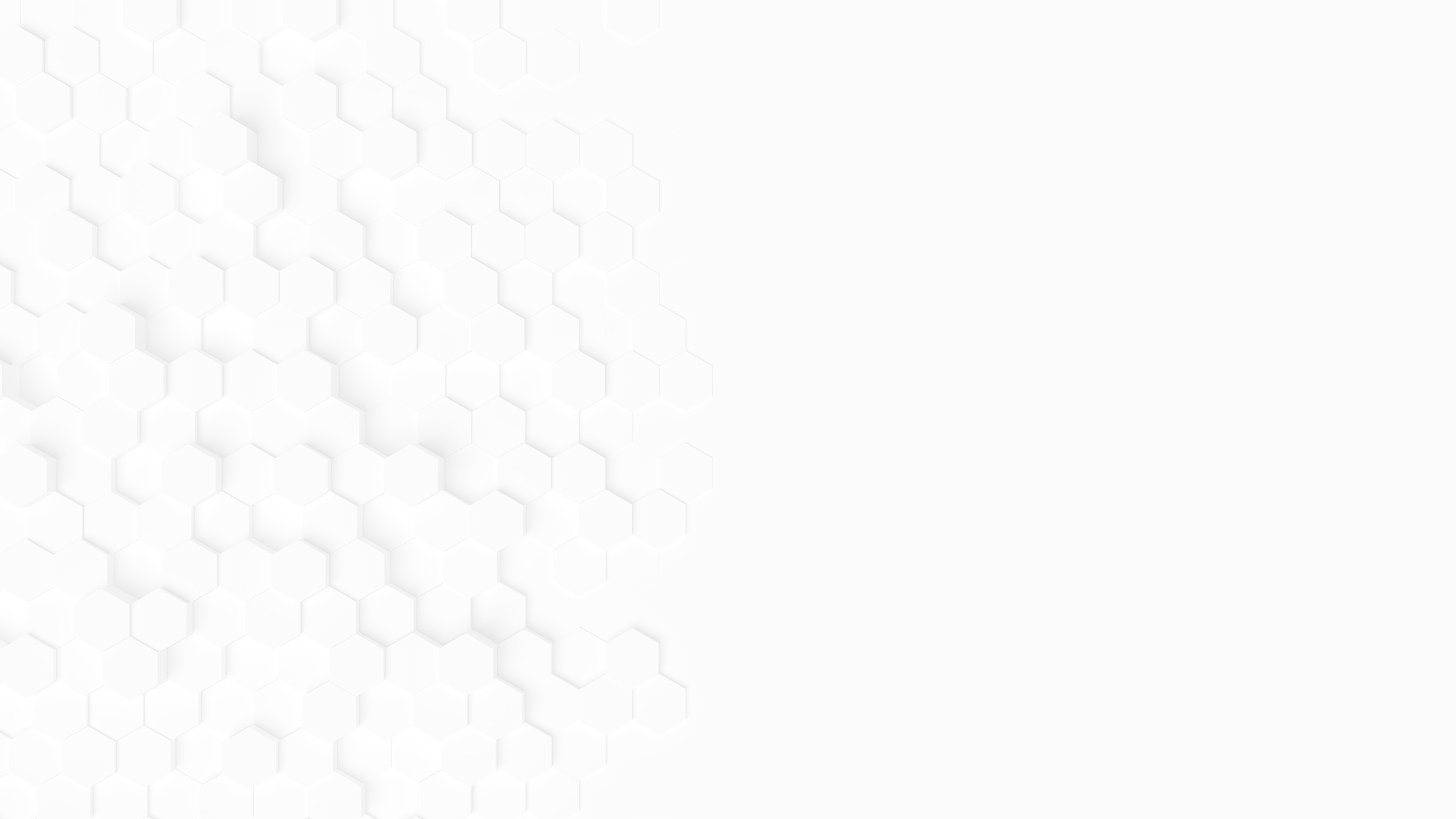 Texture visuelle blanche avec plusieurs formes hexagonales se chevauchant
