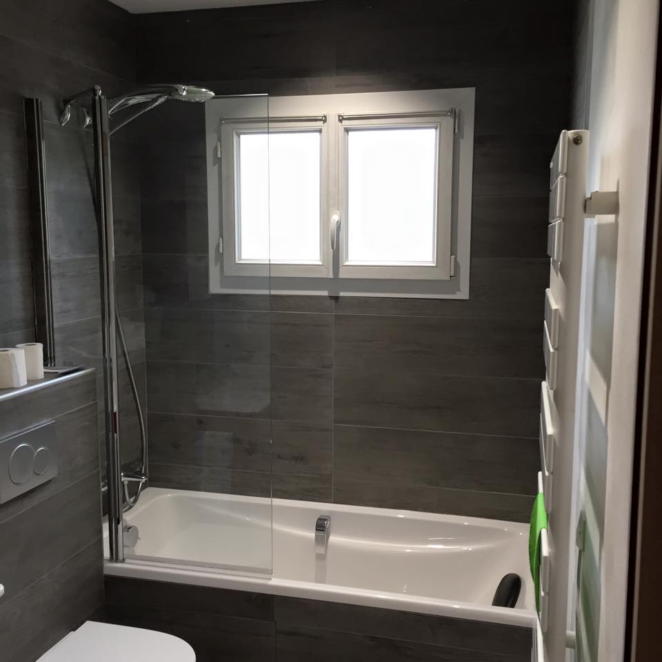 Rénovation de salle de bains après