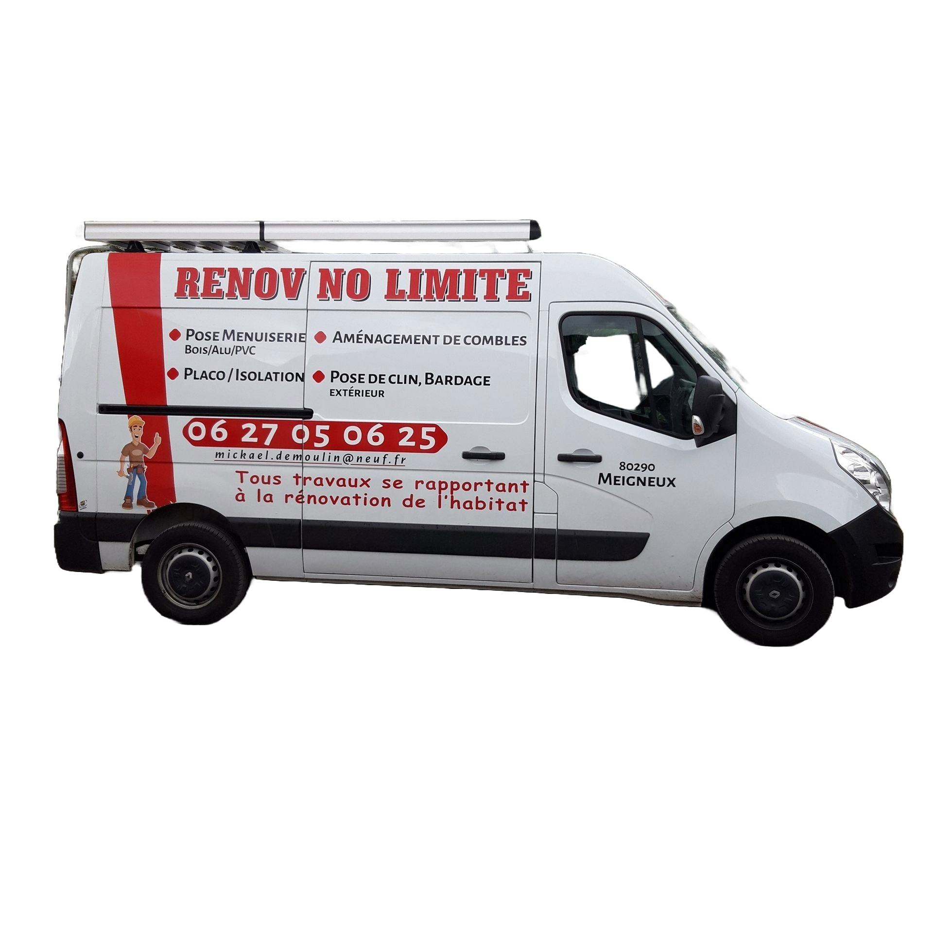 Camion de l'entreprise