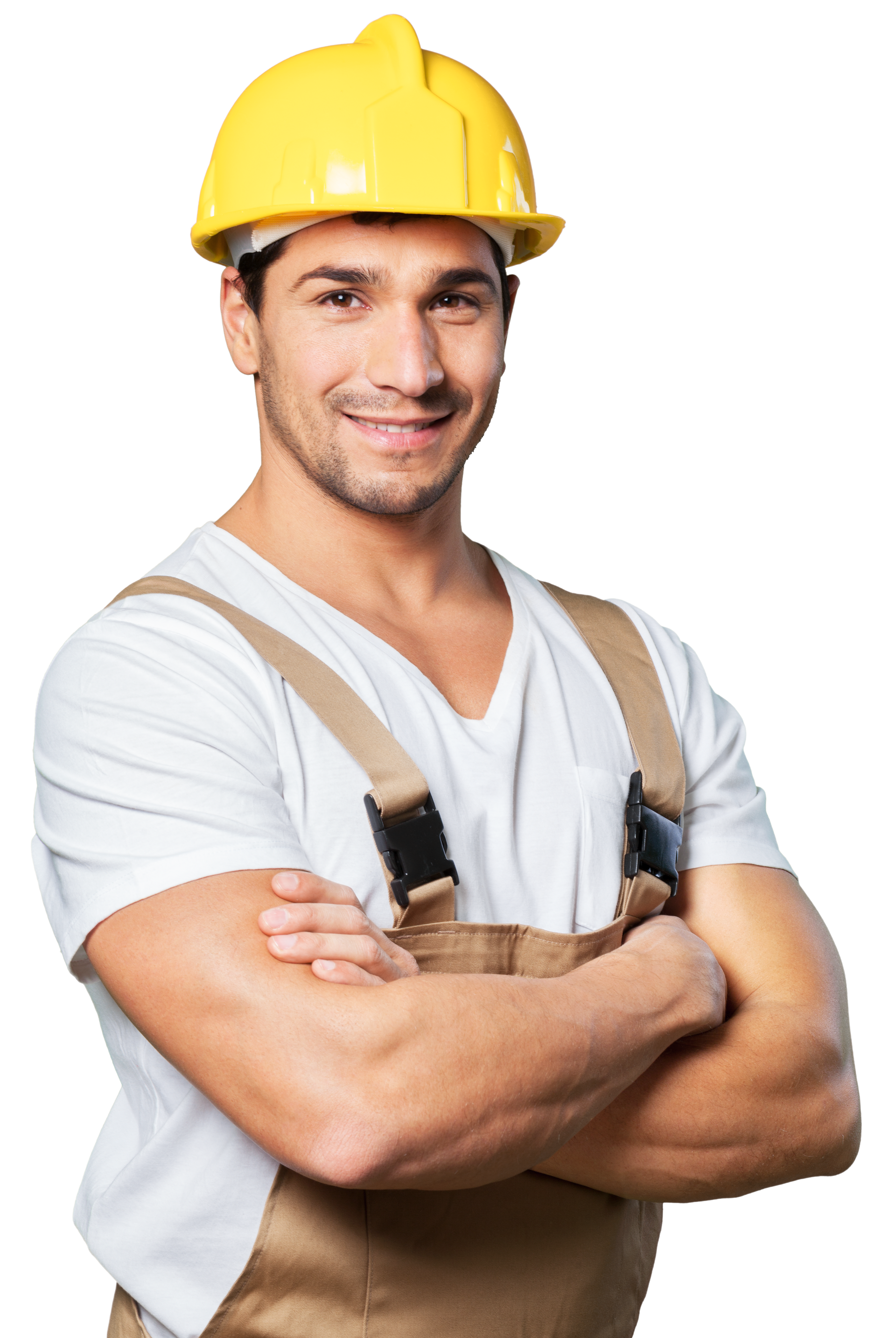 Ouvrier avec un casque