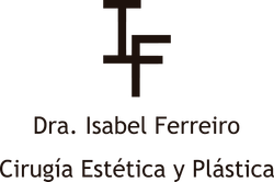 The logo for dra . isabel ferrero cirugía estética y plastica