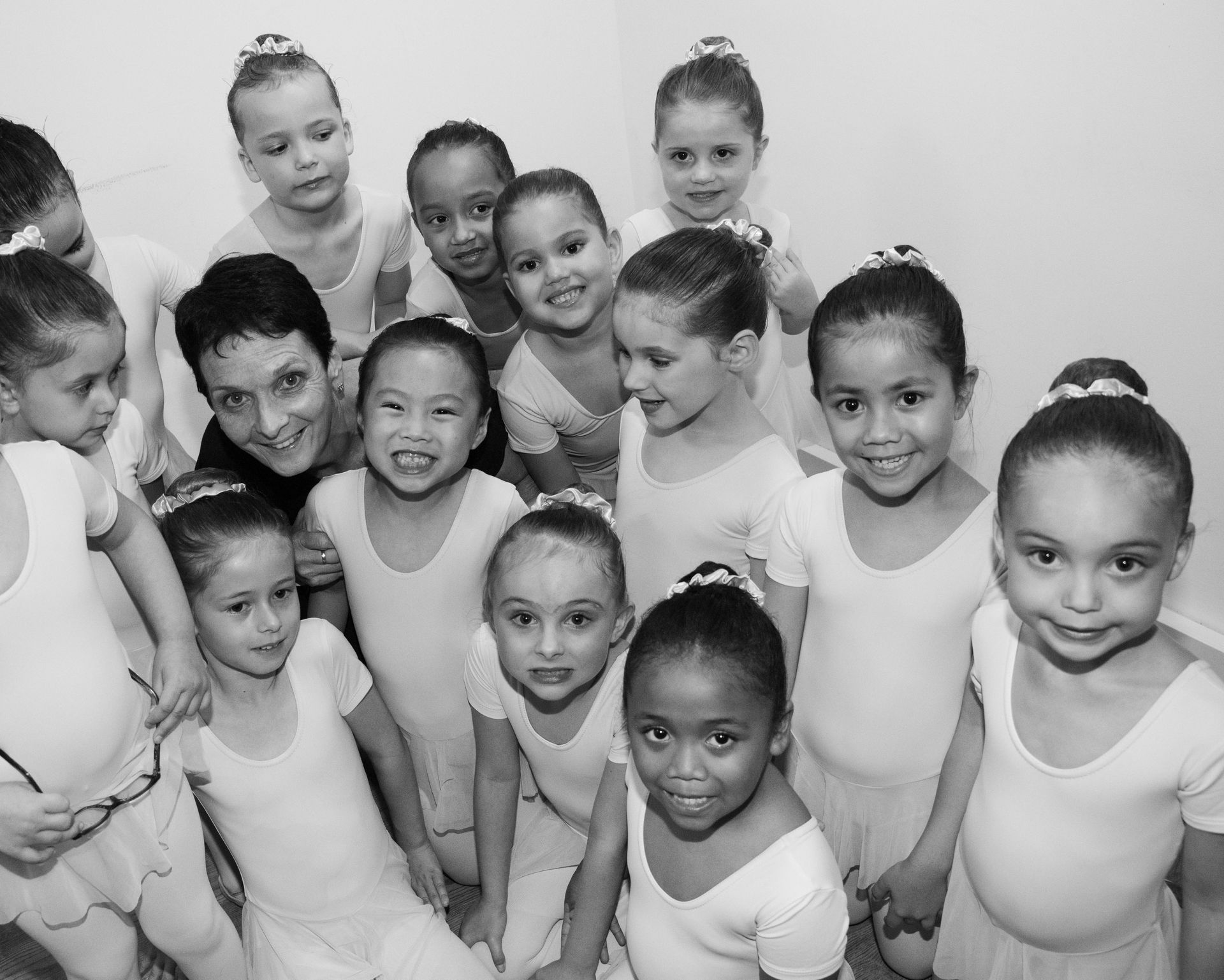 Jeunes élèves de l'école de danse