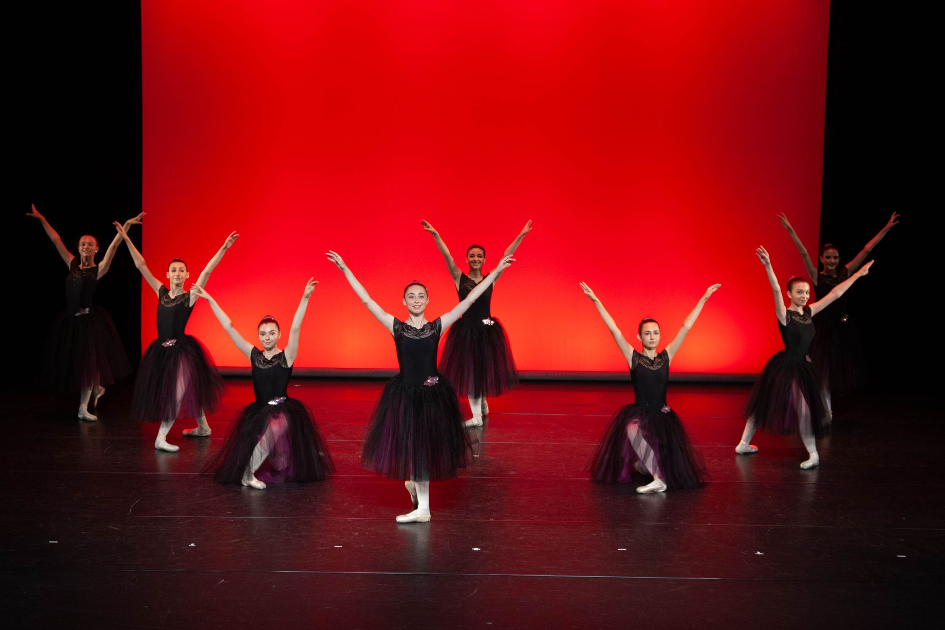 Représentation d'un ballet classique sur scène