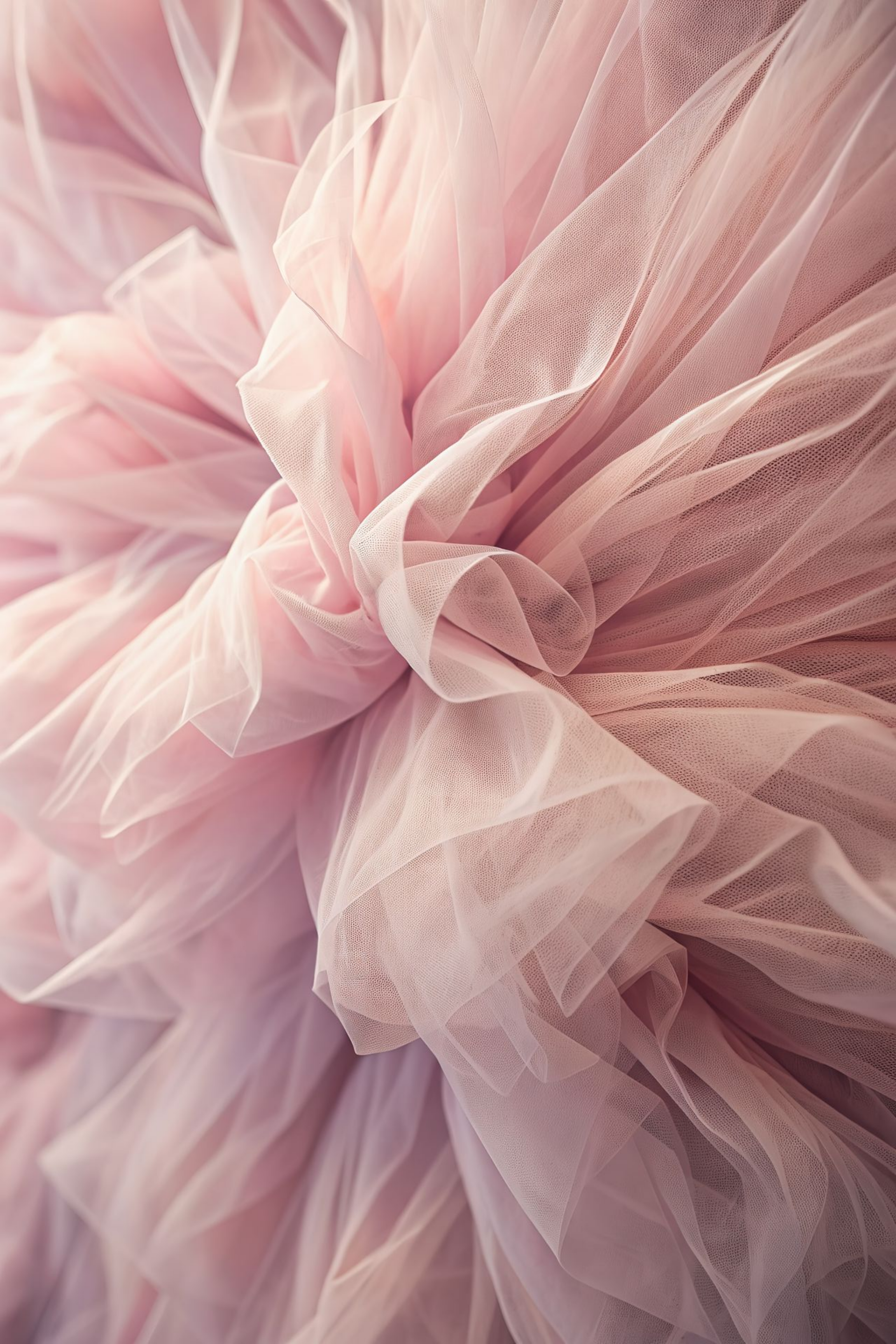 Tulle rose de jupe de ballet