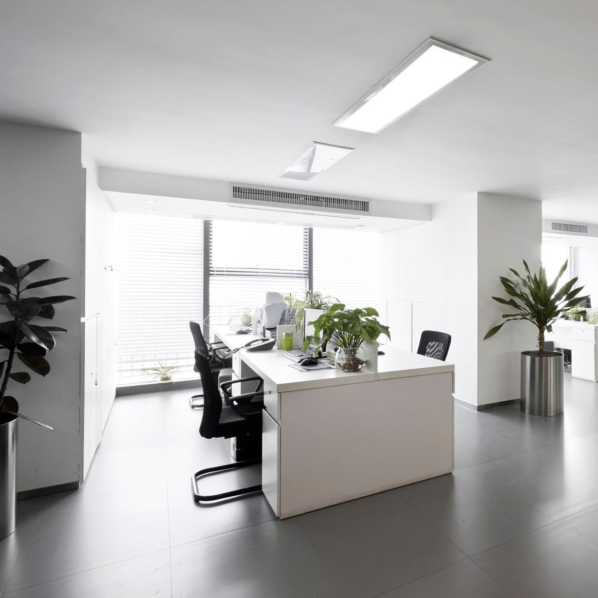 Un bureau de travail