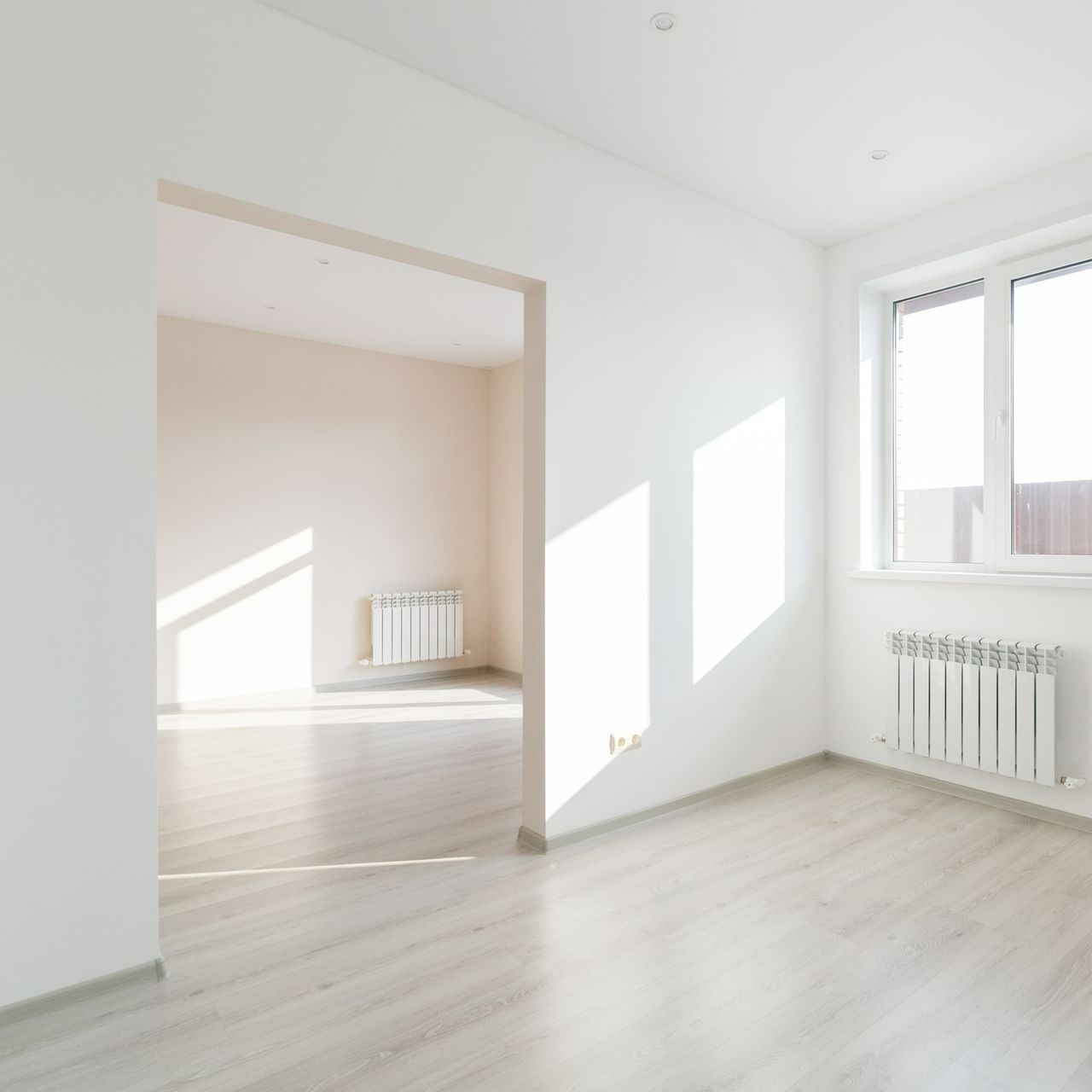 Une grande ouverture entre deux pièces