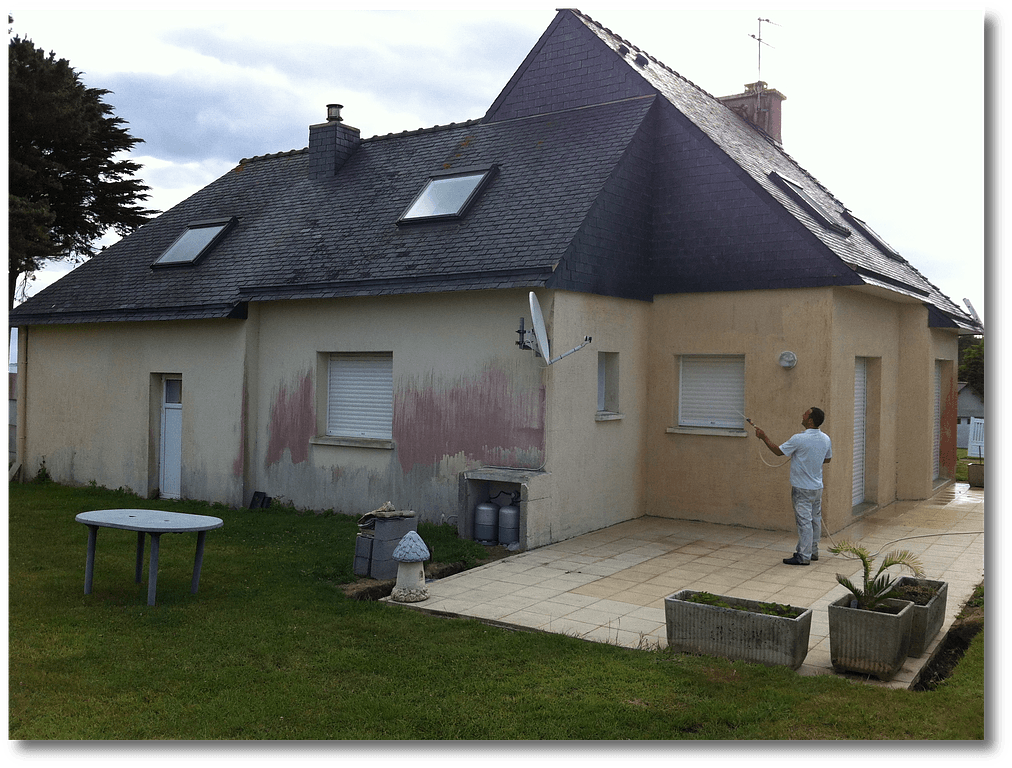 Rinçage à haute presseion