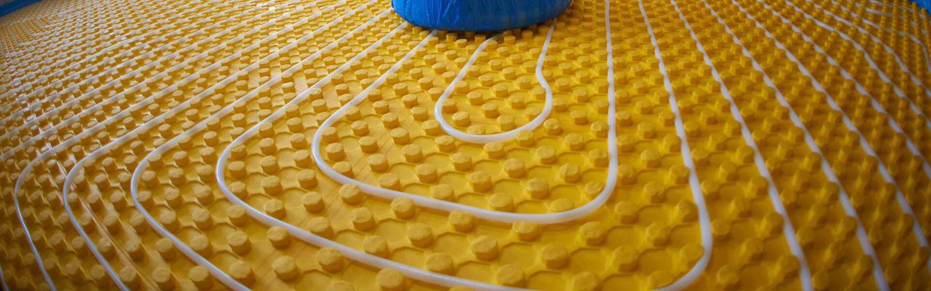 Système de plancher chauffant hydraulique