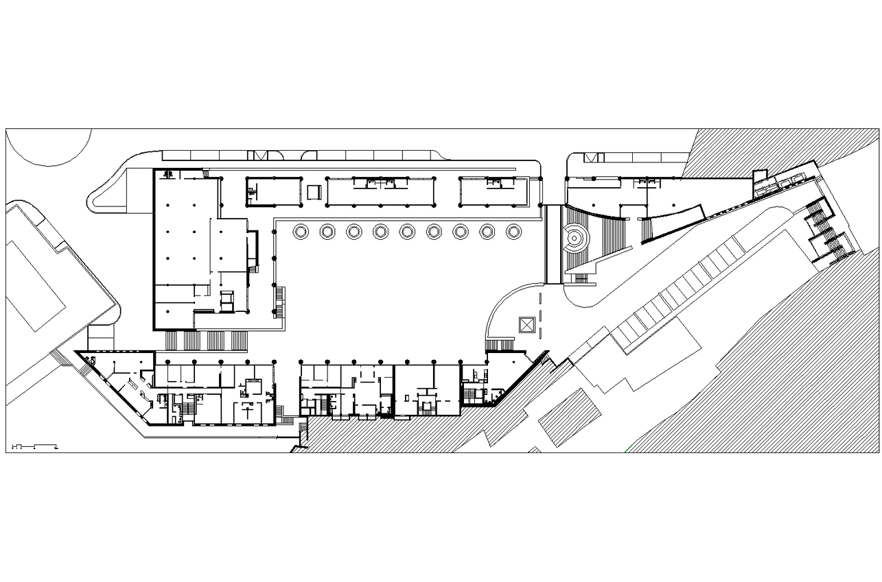 Construction, Piazzale alla Valle – Mendrisio – Sangiorgio Architects