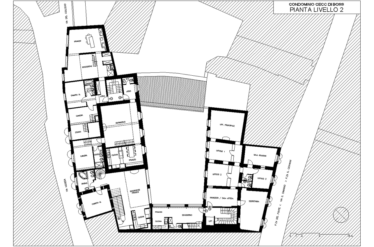 Renovation of Curt di Boss, plan – Sangiorgio Architects