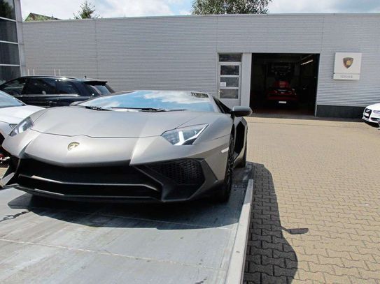 Lamborghini wird trasnportiert
