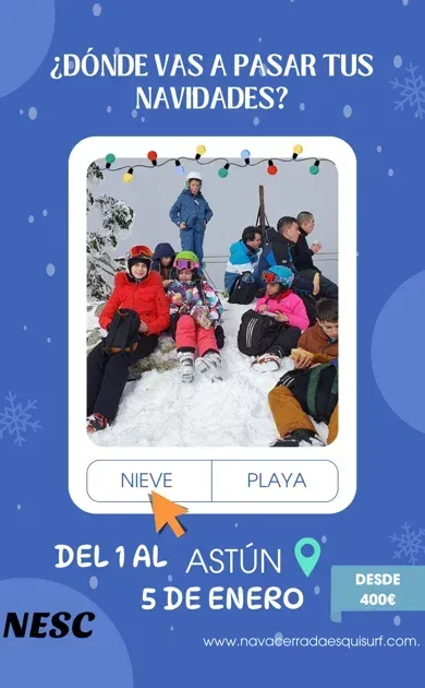 Un grupo de personas está sentado en la nieve con las palabras