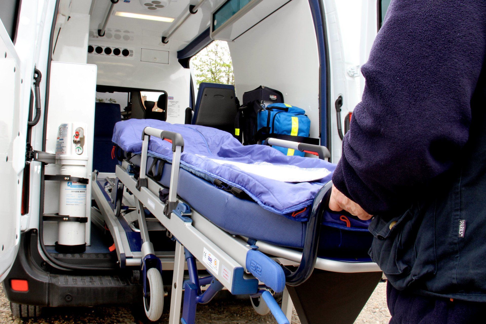 Déplacement par ambulance