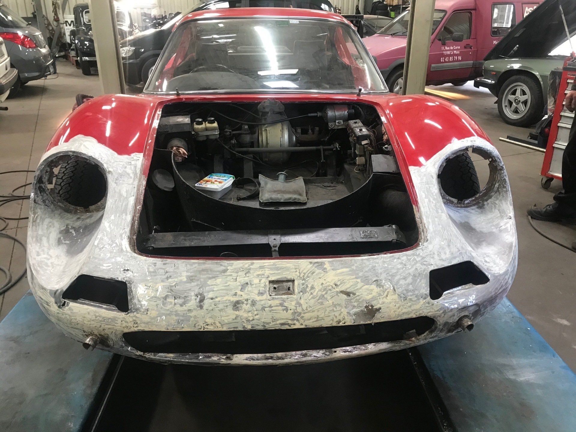 ASP démarre une nouvelle restauration de Ferrari Dino 246GT de 1973