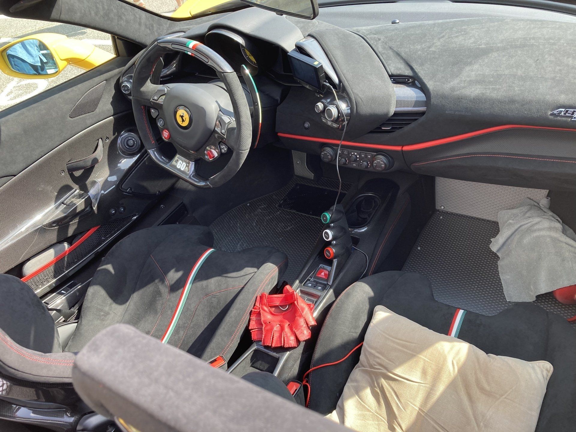 Intérieur voiture de luxe