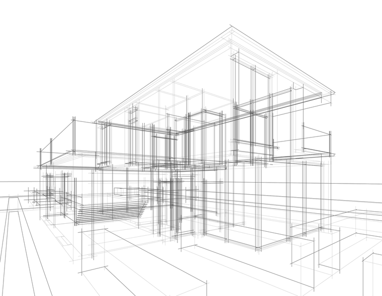 Dessin d'un bâtiment