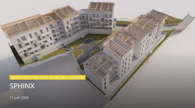 Simulation 3D d'un immeuble