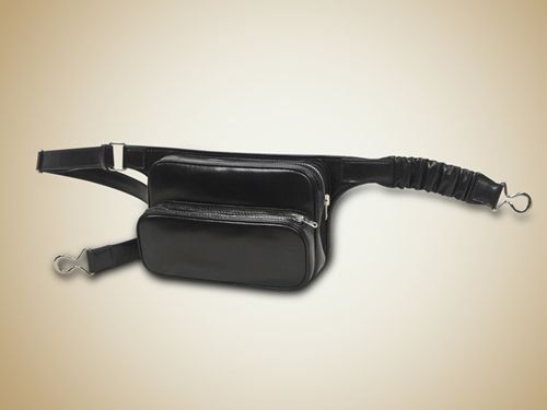 Photo d'un sac banane en cuir