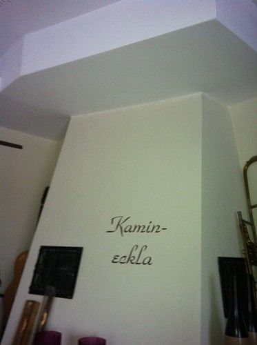 Design auf heller Wand