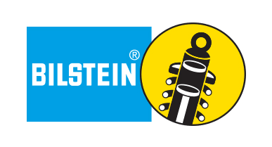Logotipo da Bilstein: quadrado azul com a inscrição
