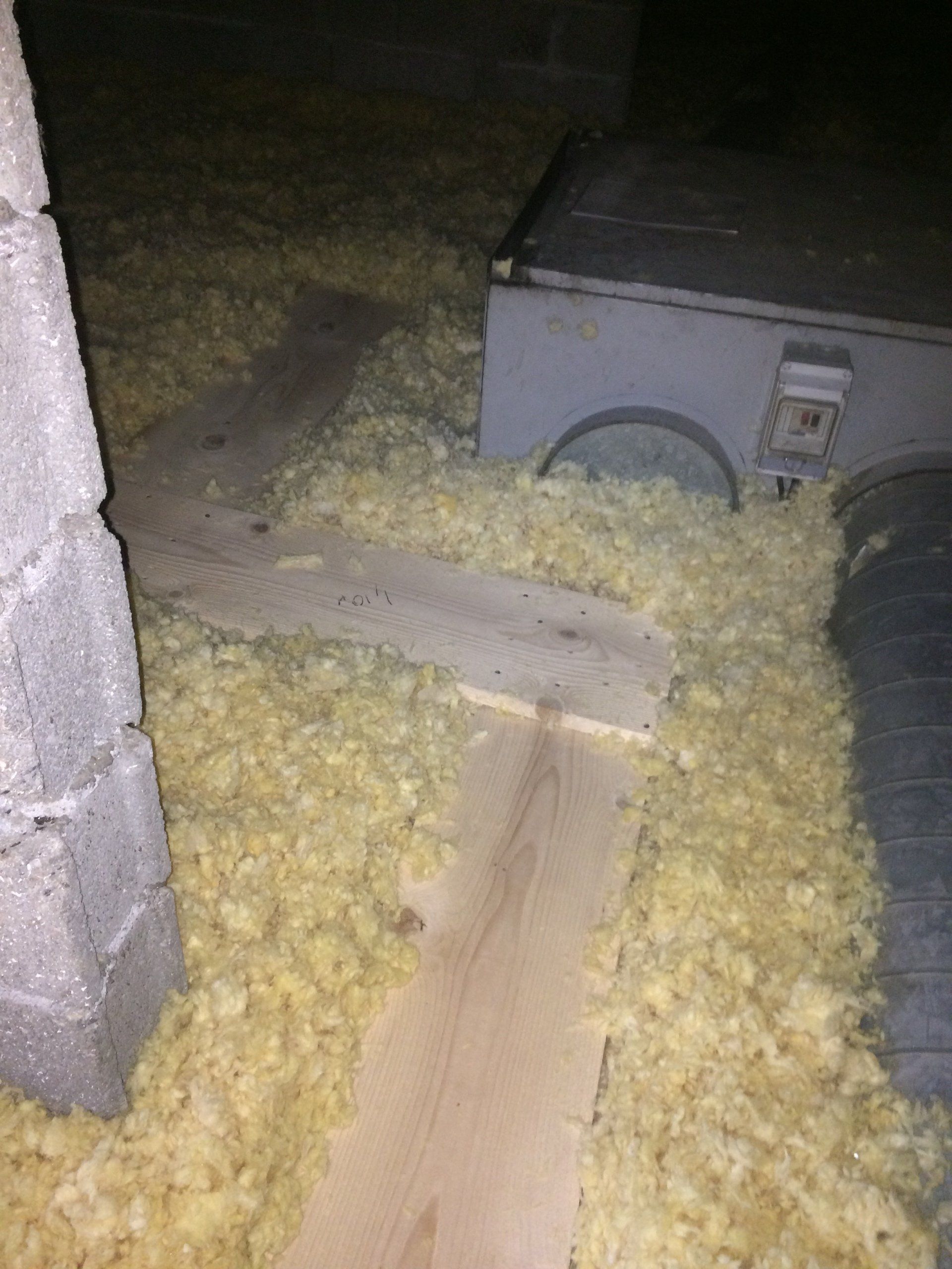 GTIsolation : platelage dans les combles perdus