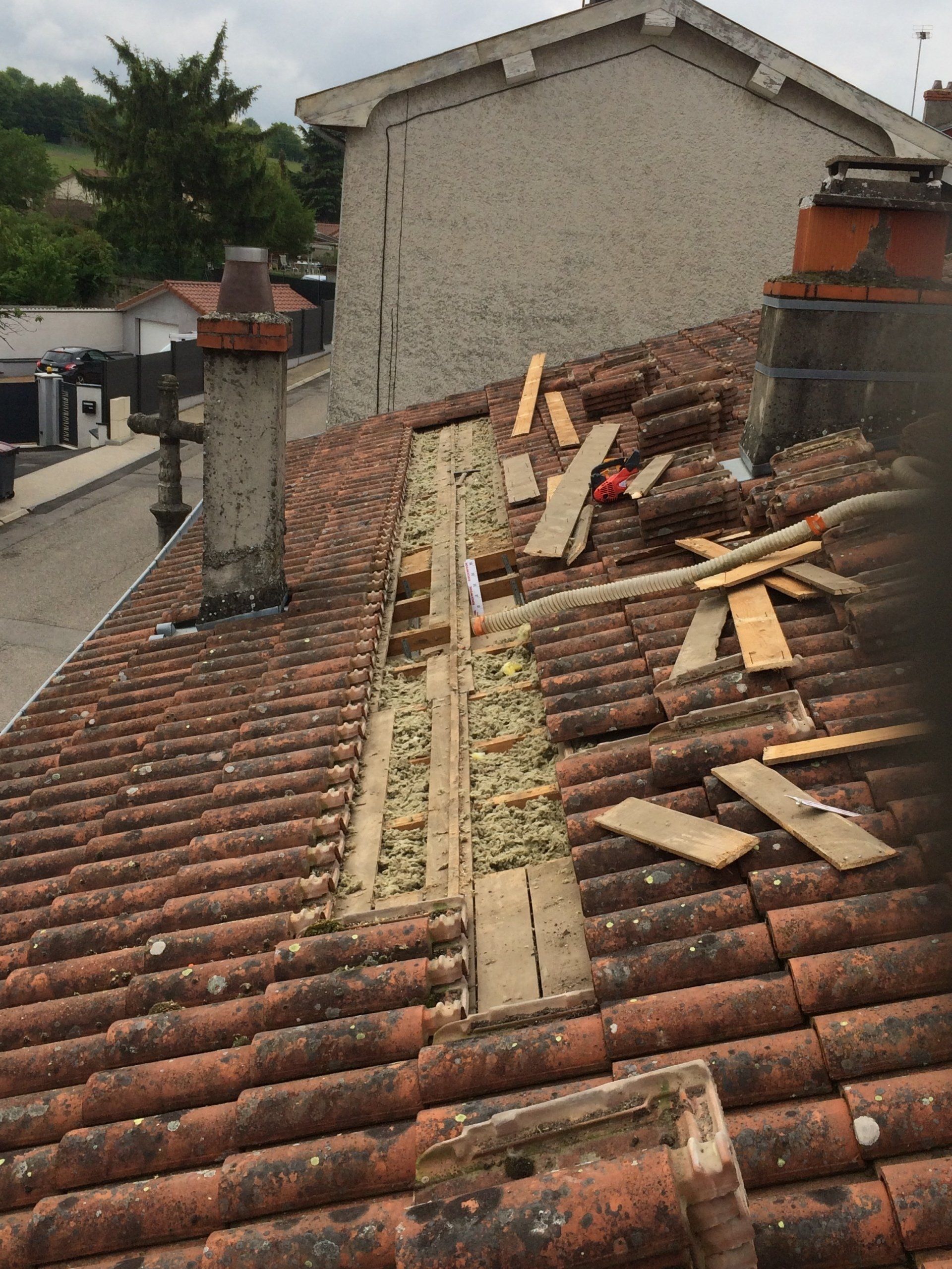 GTIsolation : insufflation isolant dans les rampants