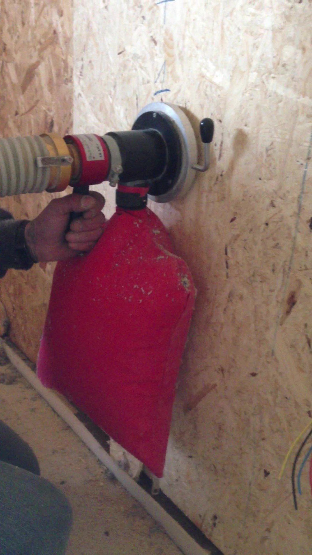 Murs isolés par l'intérieur