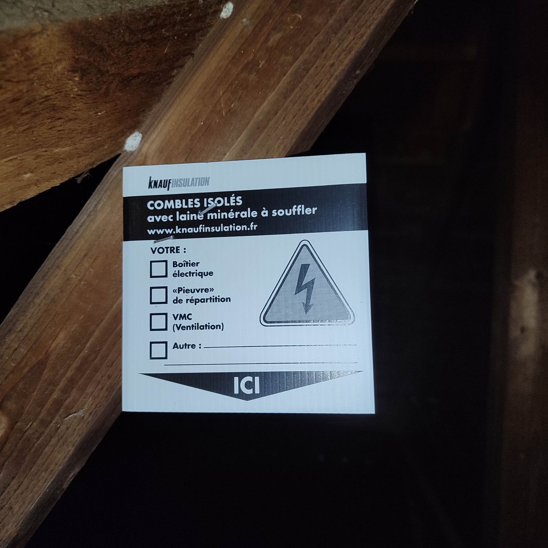 GTIsolation : isolation des combles