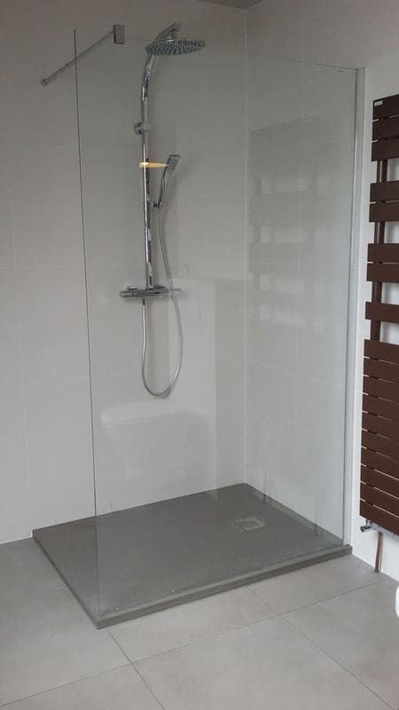 Installation d'une douche à l'italienne