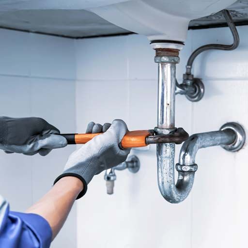 Réparation du syphon d'un évier