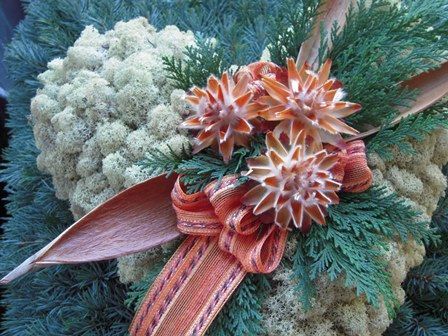 Grabschmuck, Trockenarrangement