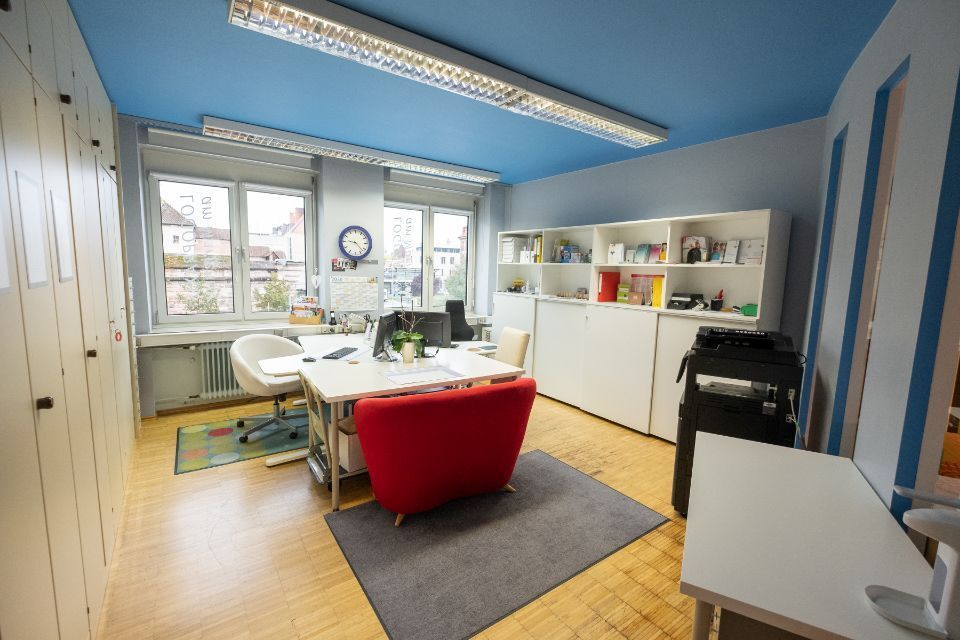 Sprechzimmer der Logopädiepraxis