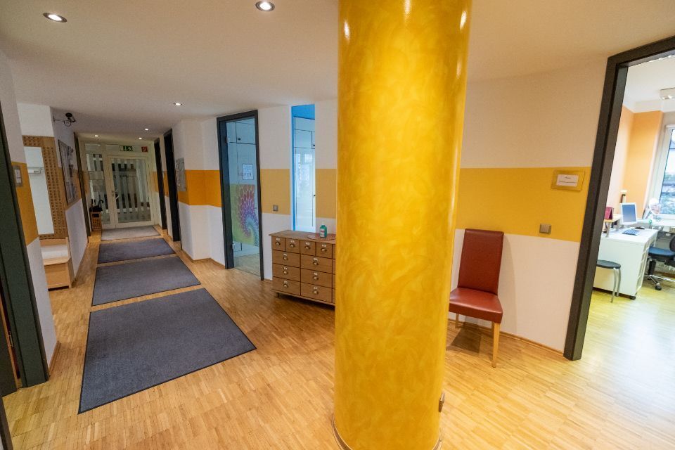 Wartebereich einer Praxis