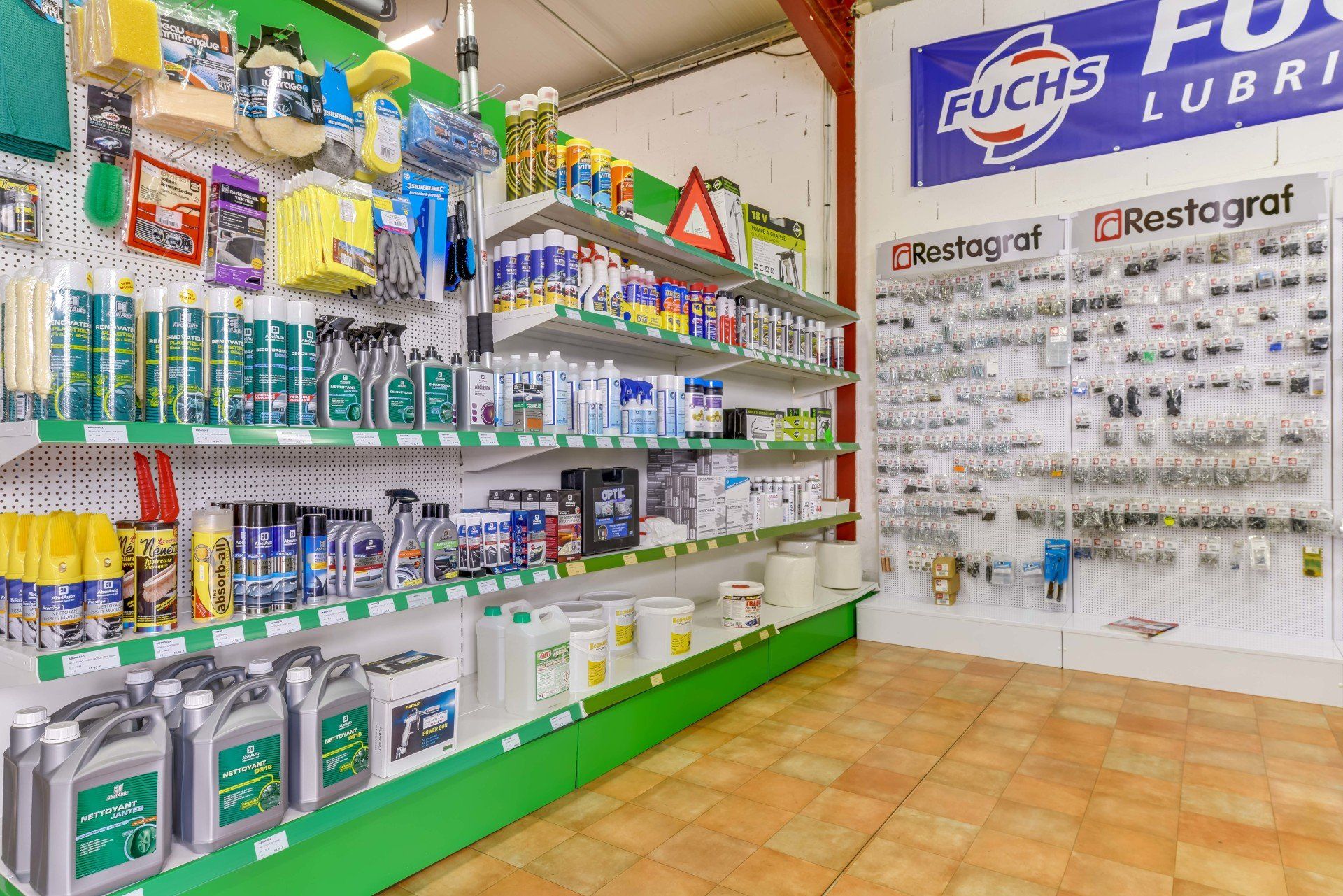 Vente de lubrifiants