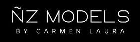 Logotipo de ÑZ Models By Carmen Laura, agencia y escuela de modelos en Granada