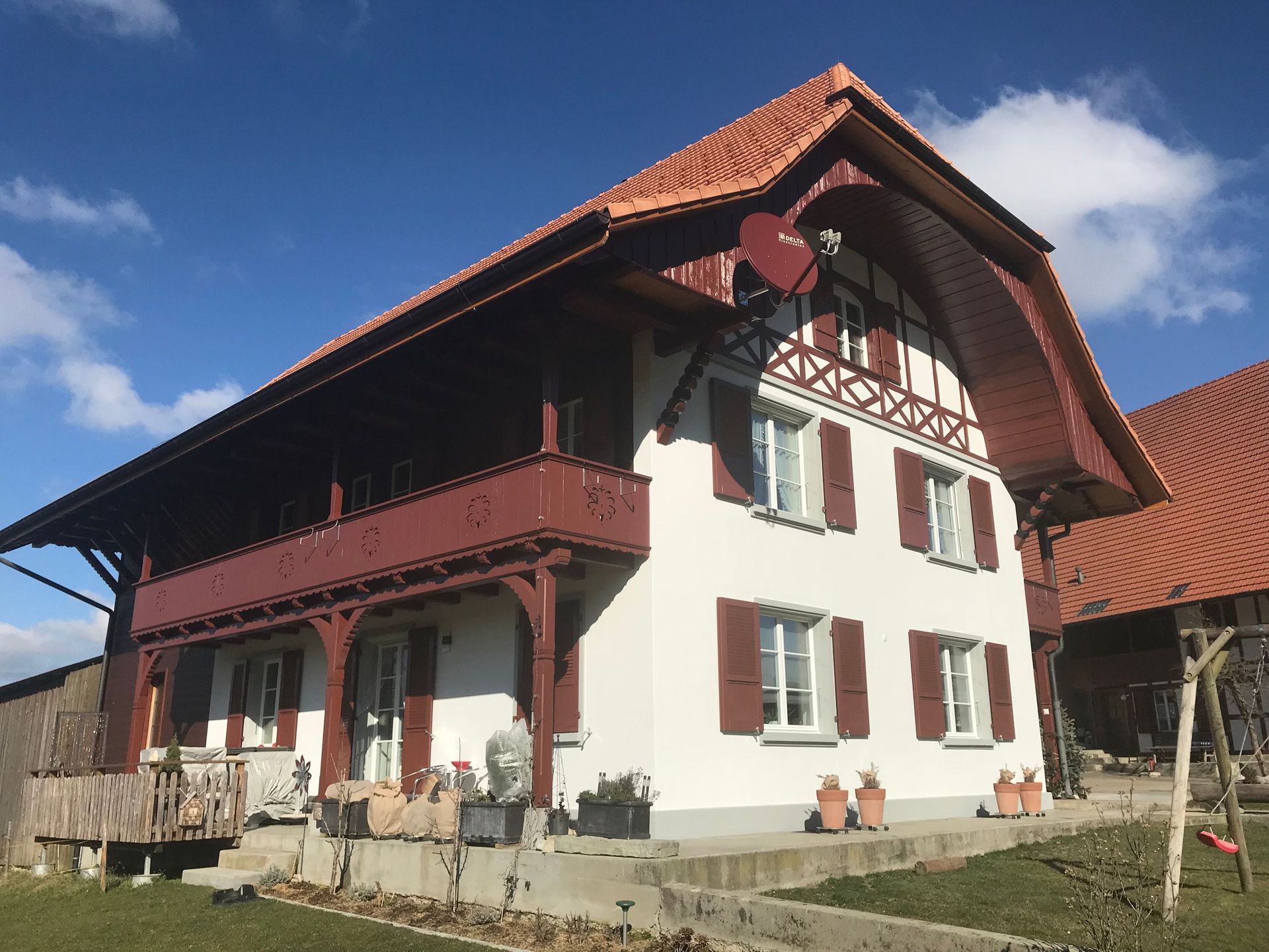 Sanierung Bauernhaus, Ölfarbe, Bauernmalerei unter Denkmalschutz.2 - G. Padula GmbH