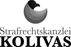 Ein schwarz-weißes Logo für die Strafrechtskanzelei Kolivas