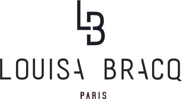 Logo: Monogramm „LB“ über „LOUIS BRACQ PARIS“ in serifenloser Schriftart.